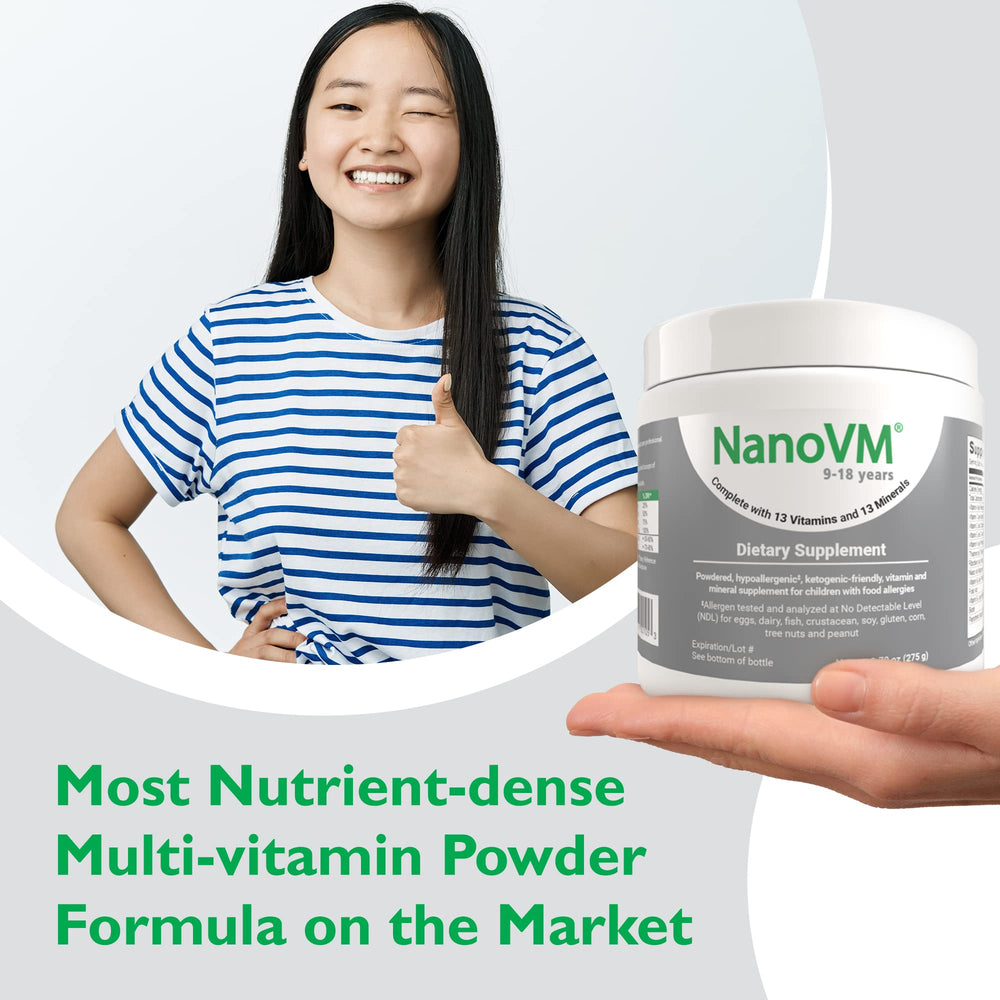 NanoVM low-carb powder supports family dietary goals.