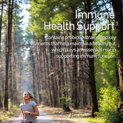 NANOWELL 60-day supply packaging supports a consistent gut health routine.