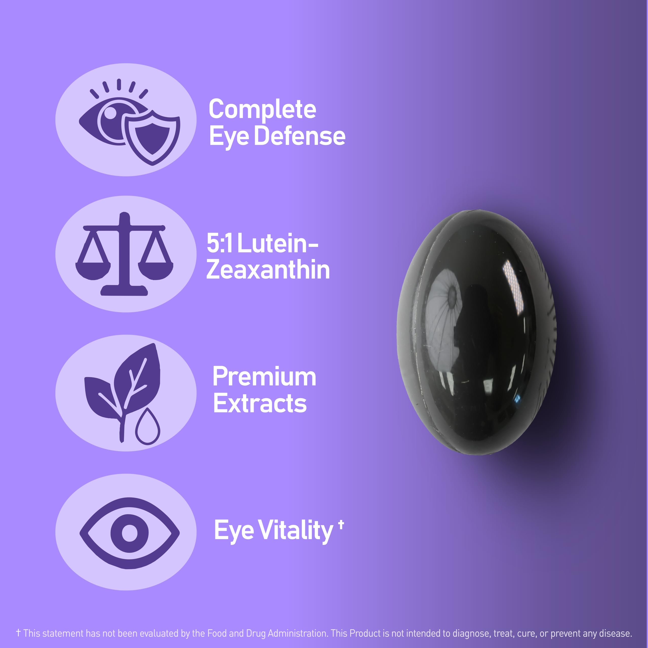 NANOWELL Bilberry-anthocyanin rich formula close-up emphasizing antioxidant support.