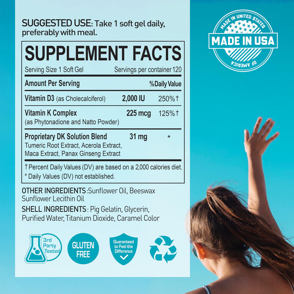 NANOWELL DK Solution label detail showing nutrient blend.