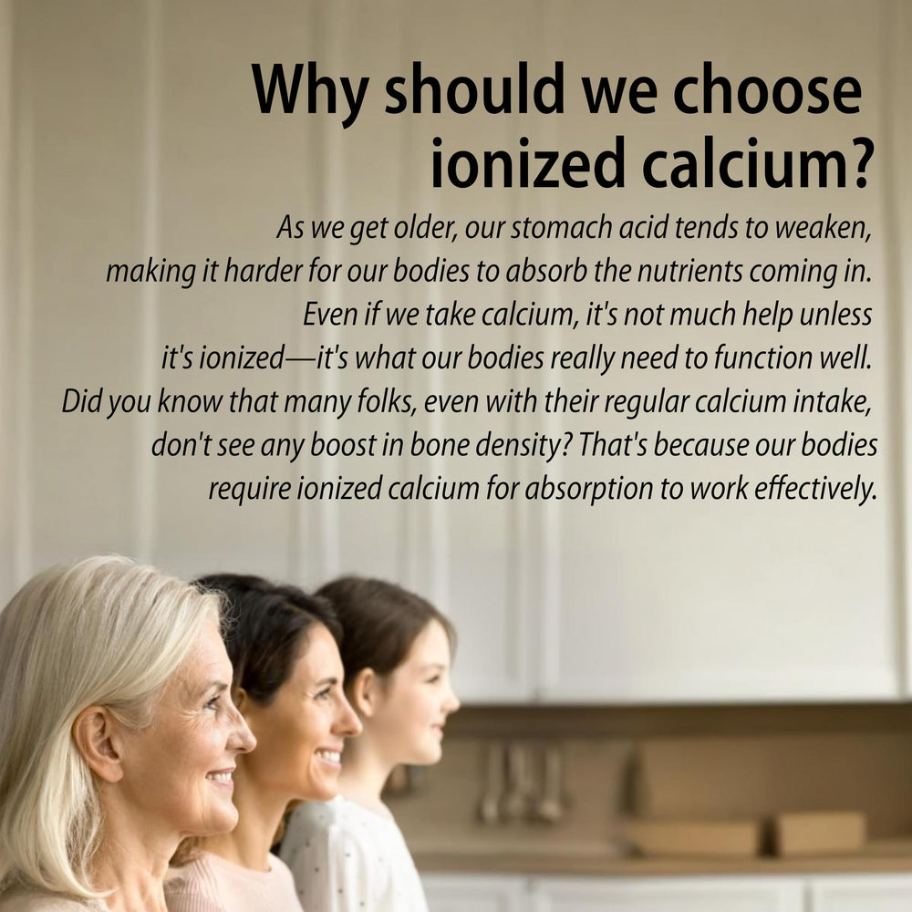Nanowell Dr. G ionized minerals emphasizing higher absorption potential.