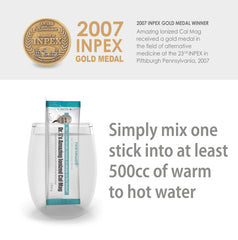 NANOWELL Dr G's CalMag sticks mixed into water.