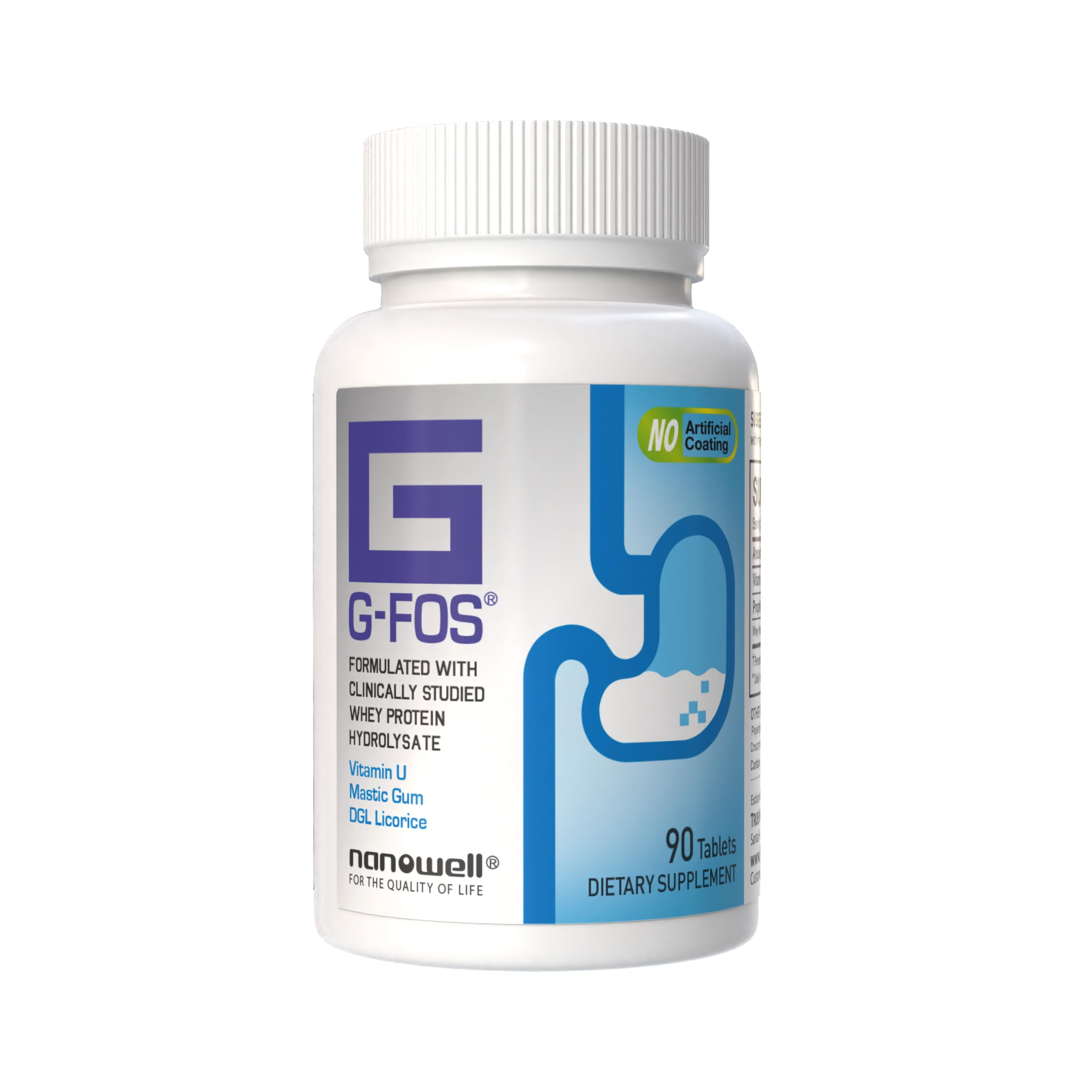 NANOWELL G-FOS made in USA seal signals quality and safety.