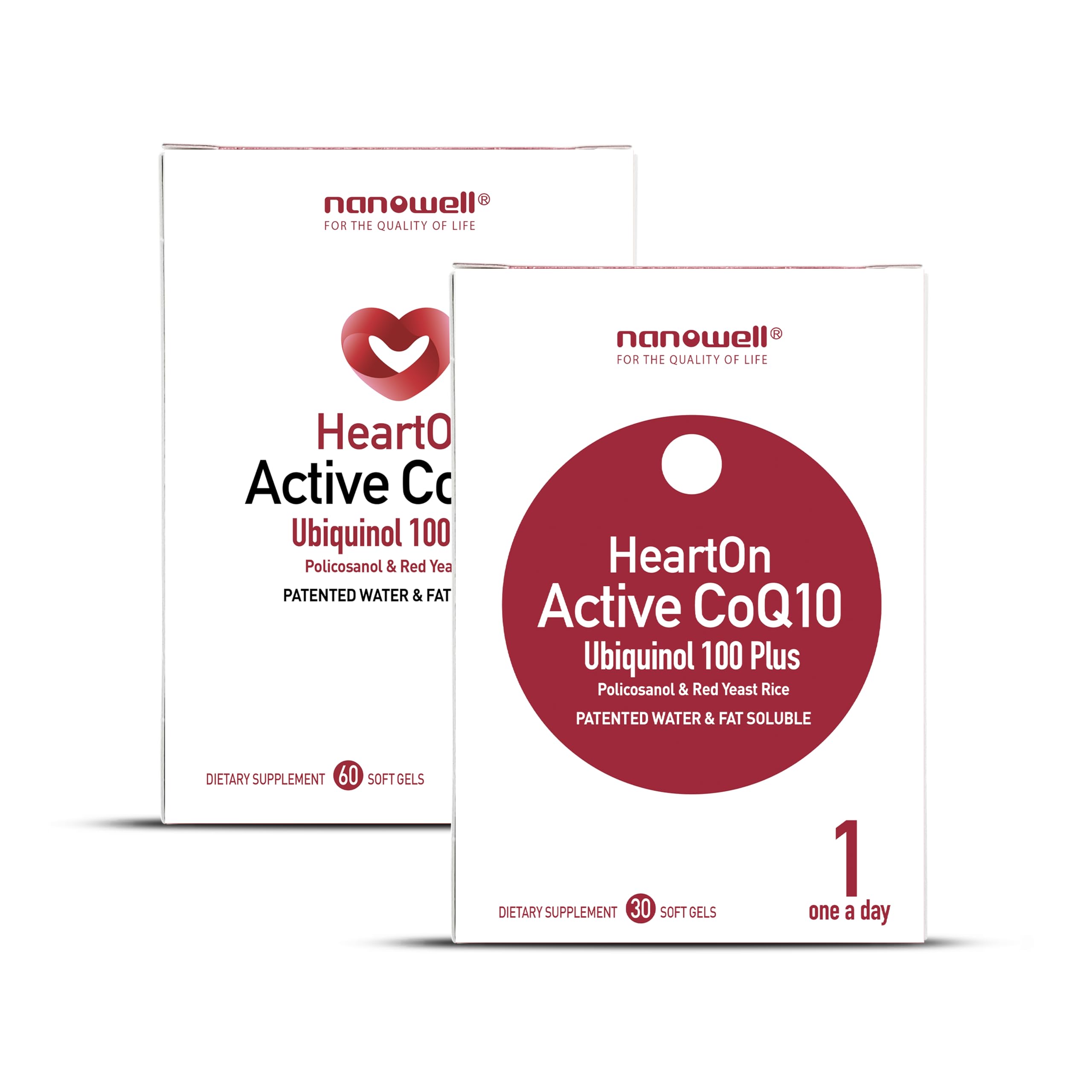 NANOWELL HeartOn Active CoQ10 daily use routine