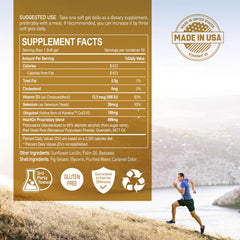 NANOWELL HeartOn Active CoQ10 packaging with two bottles for four months