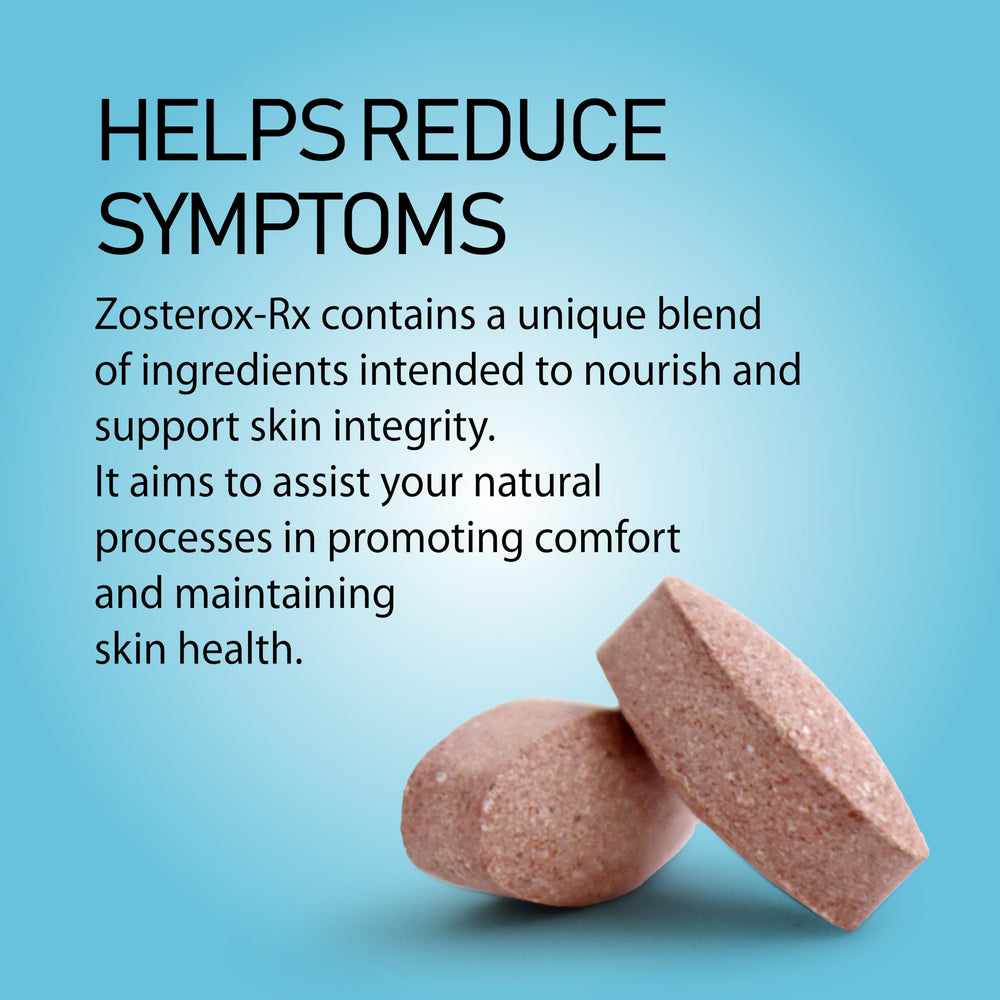 NANOWELL Zosterox-Rx packaging box displayed for home use.