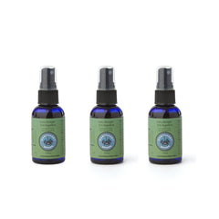 Nantucket Spider tick repellent spray 3-pack bottles outdoors with fresh scent