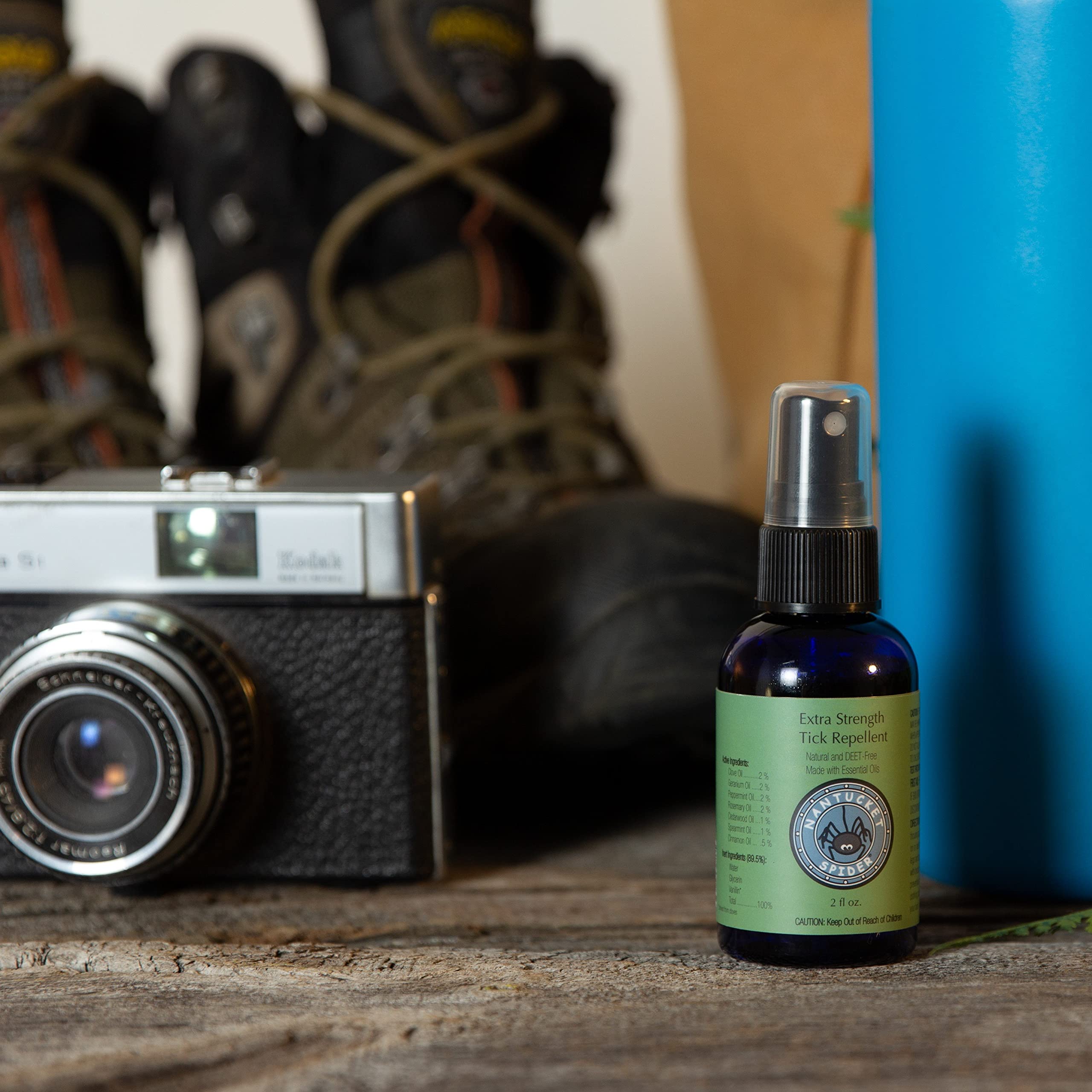Nantucket Spider essential oil formula for outdoor protection