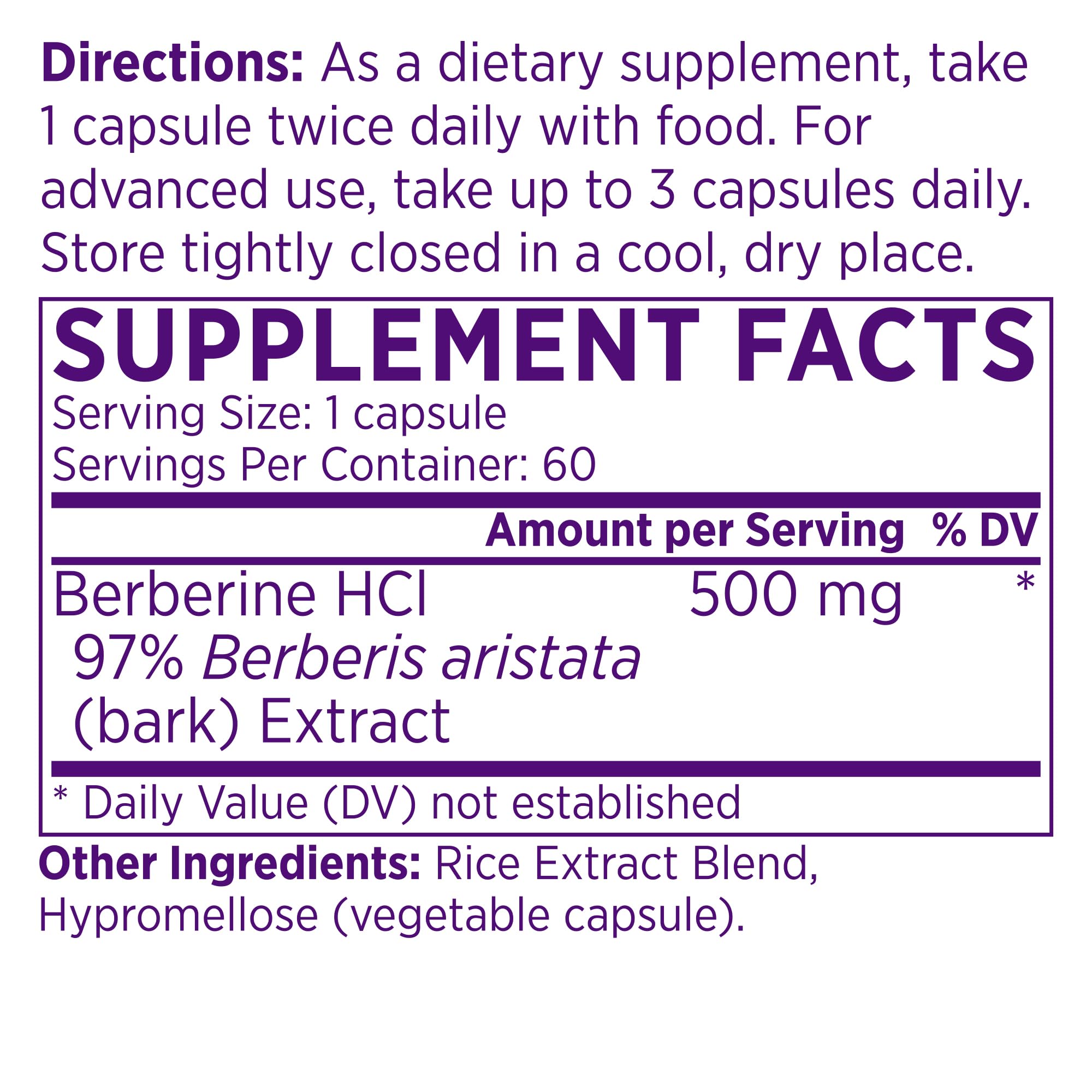 NAOMI Himalayan Berberine 500mg capsules ready for easy daily intake and insulin sensitivity support