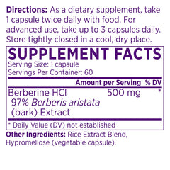 NAOMI Himalayan Berberine 500mg capsules ready for easy daily intake and insulin sensitivity support