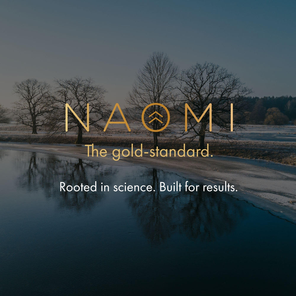 Evening routine setup with NAOMI Magtein for potential relaxation