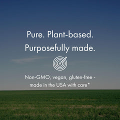 NAOMI non-GMO gluten-free vegan symbols on packaging.