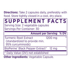 NAOMI turmeric curcumin capsules close-up for easy dosing and portability