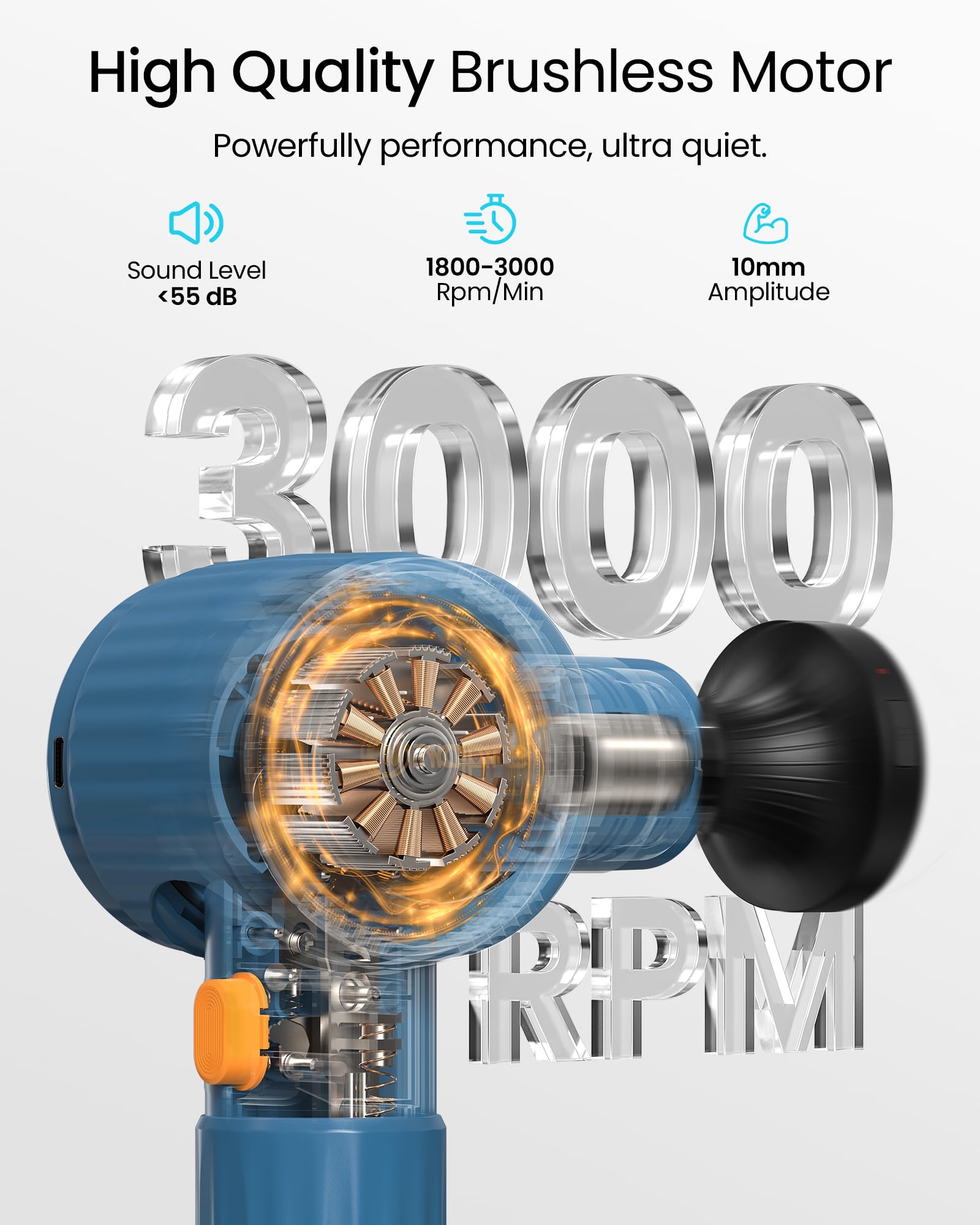 NAPRE battery lasts over three hours per charge