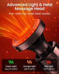 NAPRE three-angle adjustment for targeting calves and neck