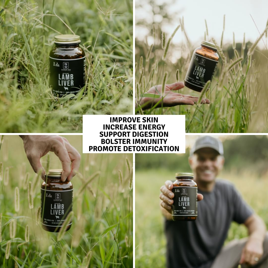 Narrow Way Nutrition lamb liver from New Zealand with regenerative farming heritage.