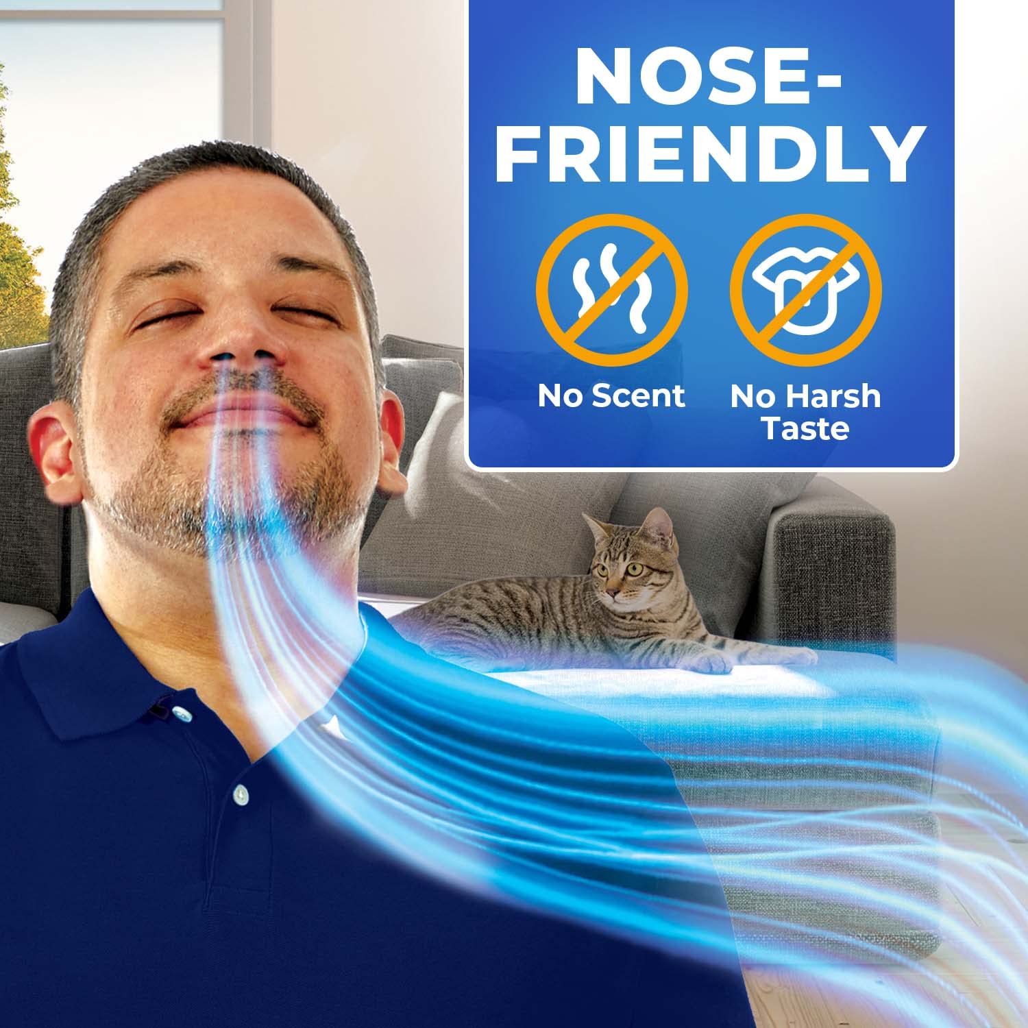 Non-drowsy Nasacort formula ideal for daytime use
