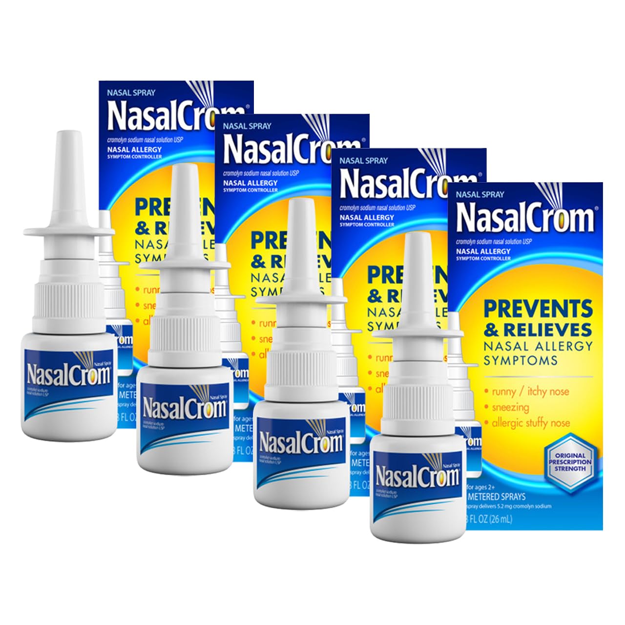 Nasalcrom nasal spray for preventive allergy care