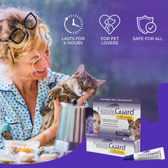 NasalGuard nasal gel closeup shows simple, comfortable application.
