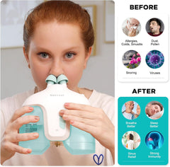 Nascool 360-degree nozzle provides comprehensive cleansing from all angles
