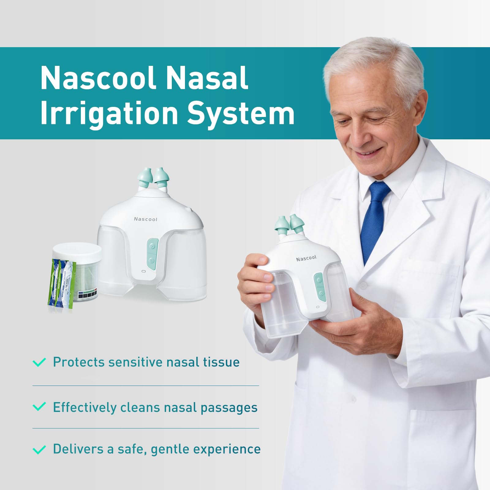Nascool complete kit includes accessories ready to set up.