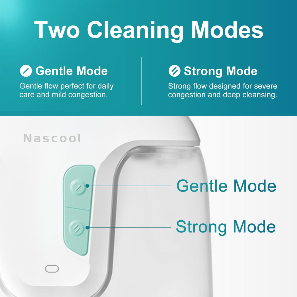 Nascool self-cleaning cap demonstrates hygienic maintenance after use.