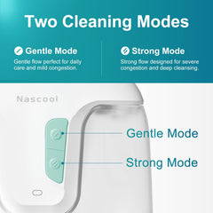 Nascool self-cleaning cap demonstrates hygienic maintenance after use.