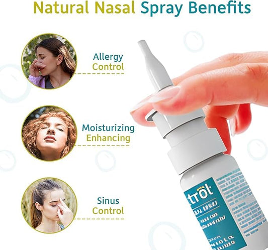 Nasitrol spray mist in action easing congestion