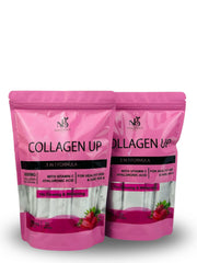 Nathalie Beauty 3 in 1 Collagen Up bottle for radiant skin and daily use