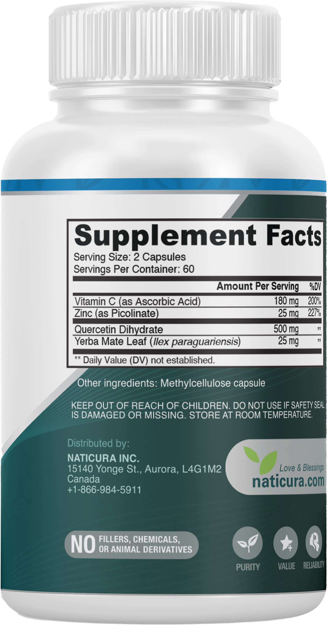 Naticura veggie capsules ready for daily wellness routine