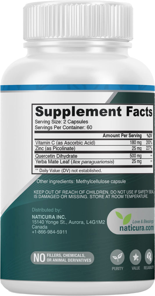 Naticura veggie capsules ready for daily wellness routine