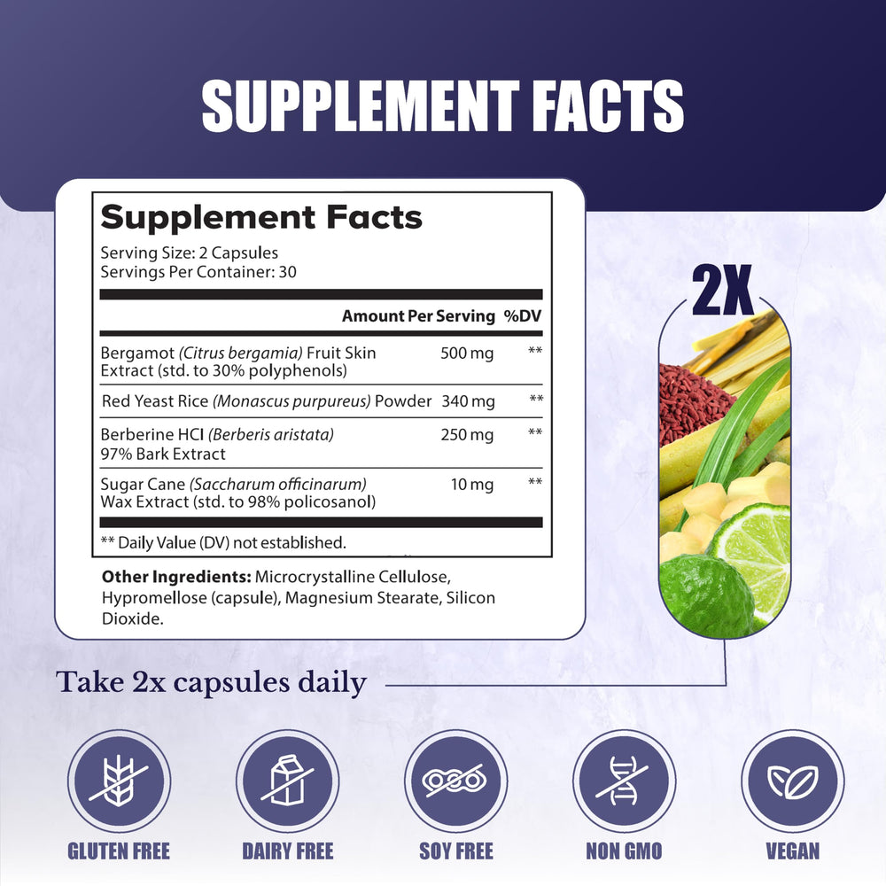 Nation Health MD CL Switch bottle back highlights ingredients and vegan capsules for wellness.