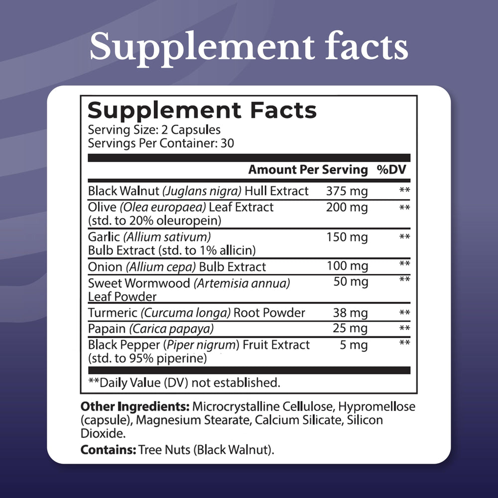Nation Health MD Cleanse24 bottle label close-up highlights ingredients.