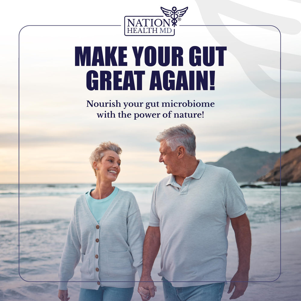 Prebiotics complementing probiotics for gut wellness with Nation Health MD