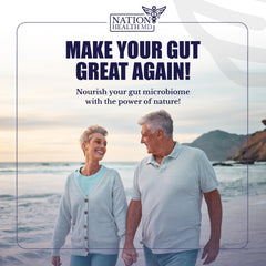 Prebiotics complementing probiotics for gut wellness with Nation Health MD