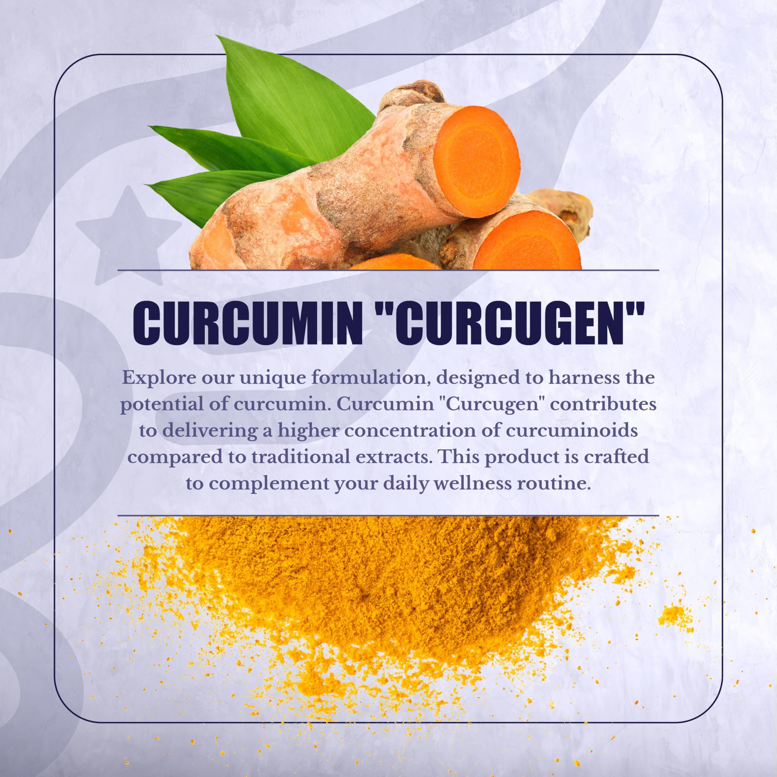 Nation Health MD Curcumin extract bottle with glass demonstrates everyday dosing