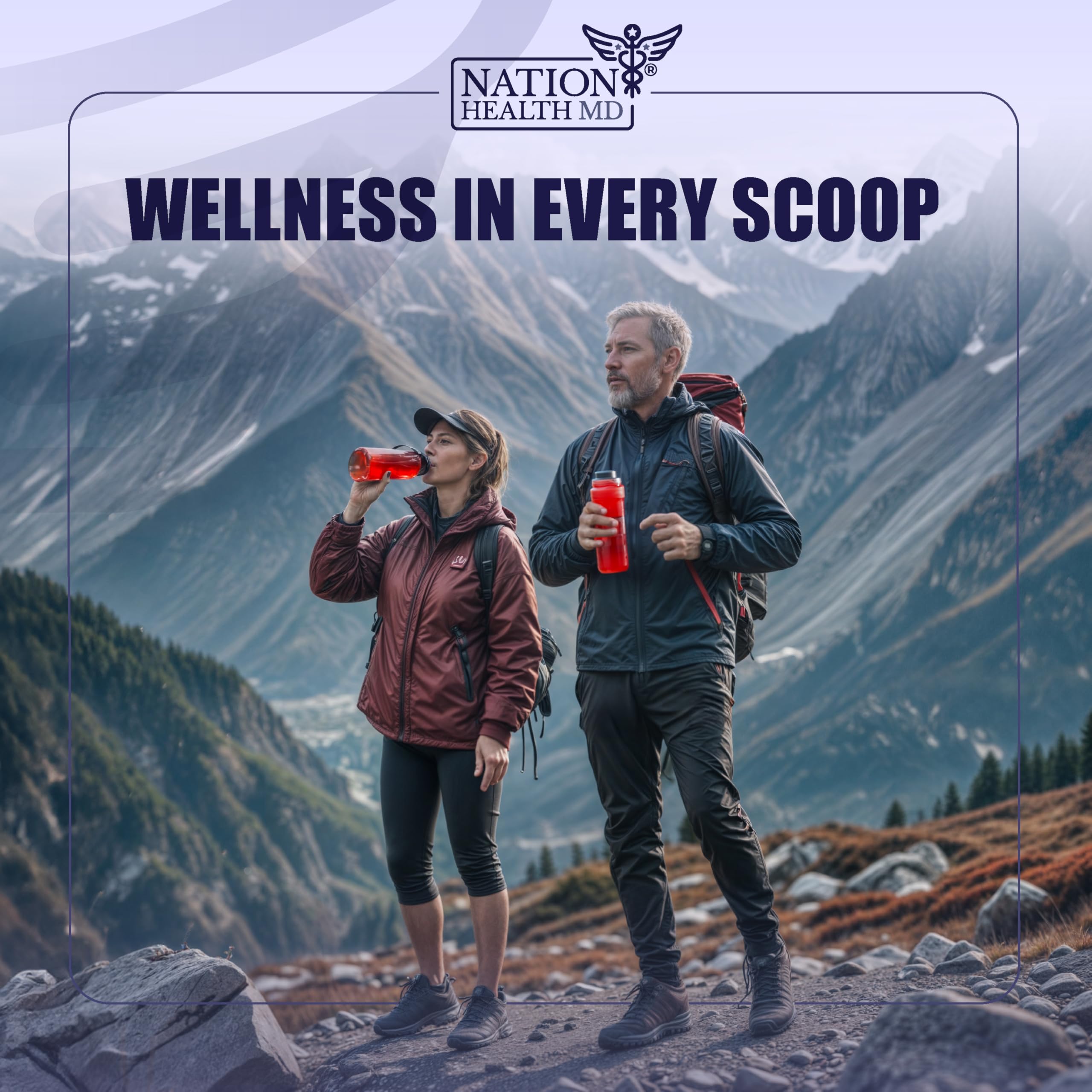 Nation Health MD Reds Powder gut-friendly daily superfood mix.
