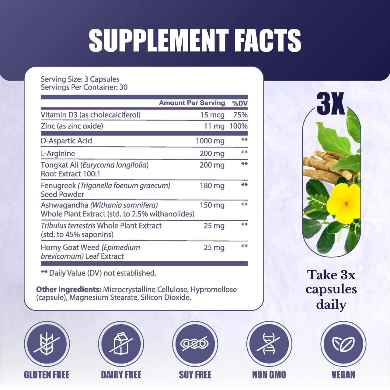 NATION HEALTH MD T-Forge mood balance capsules support calmer focus.