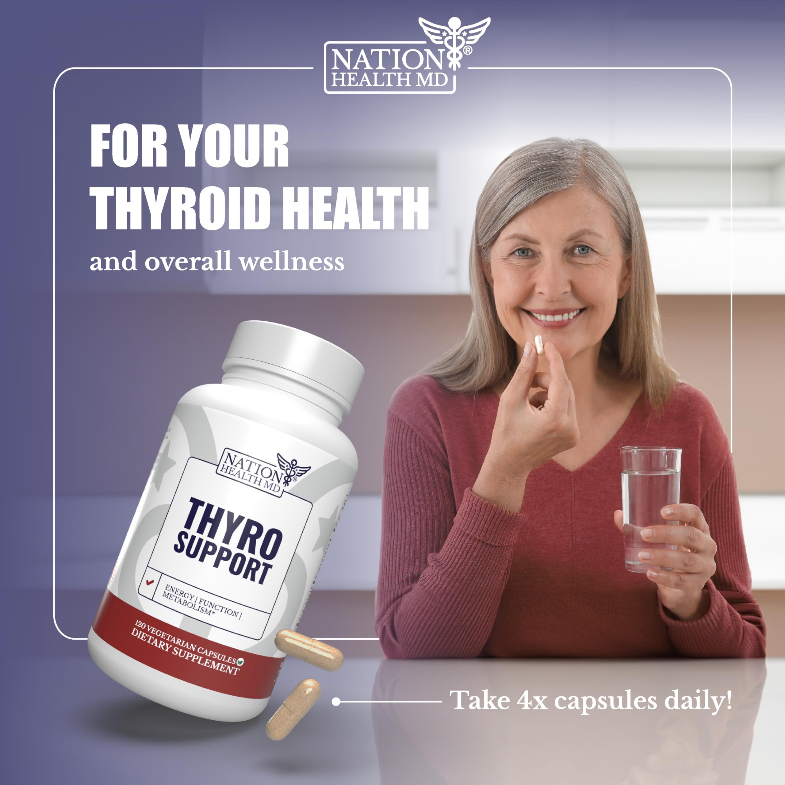 Thyro Support contains bladderwrack for mineral balance.