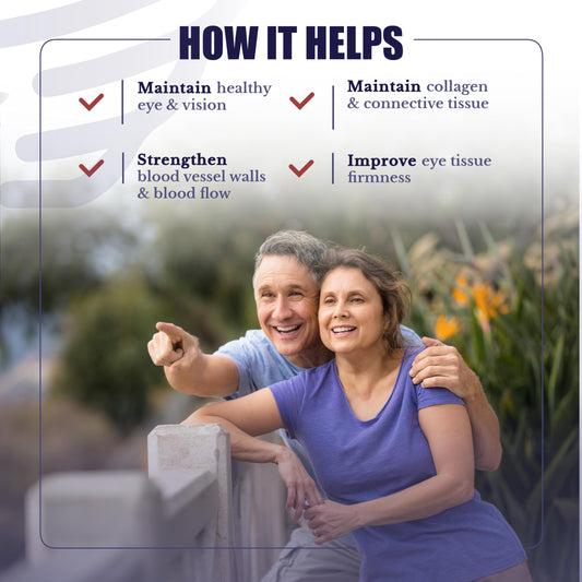 Nation Health MD Vision Nutri Complex capsules for everyday eye support and comfort