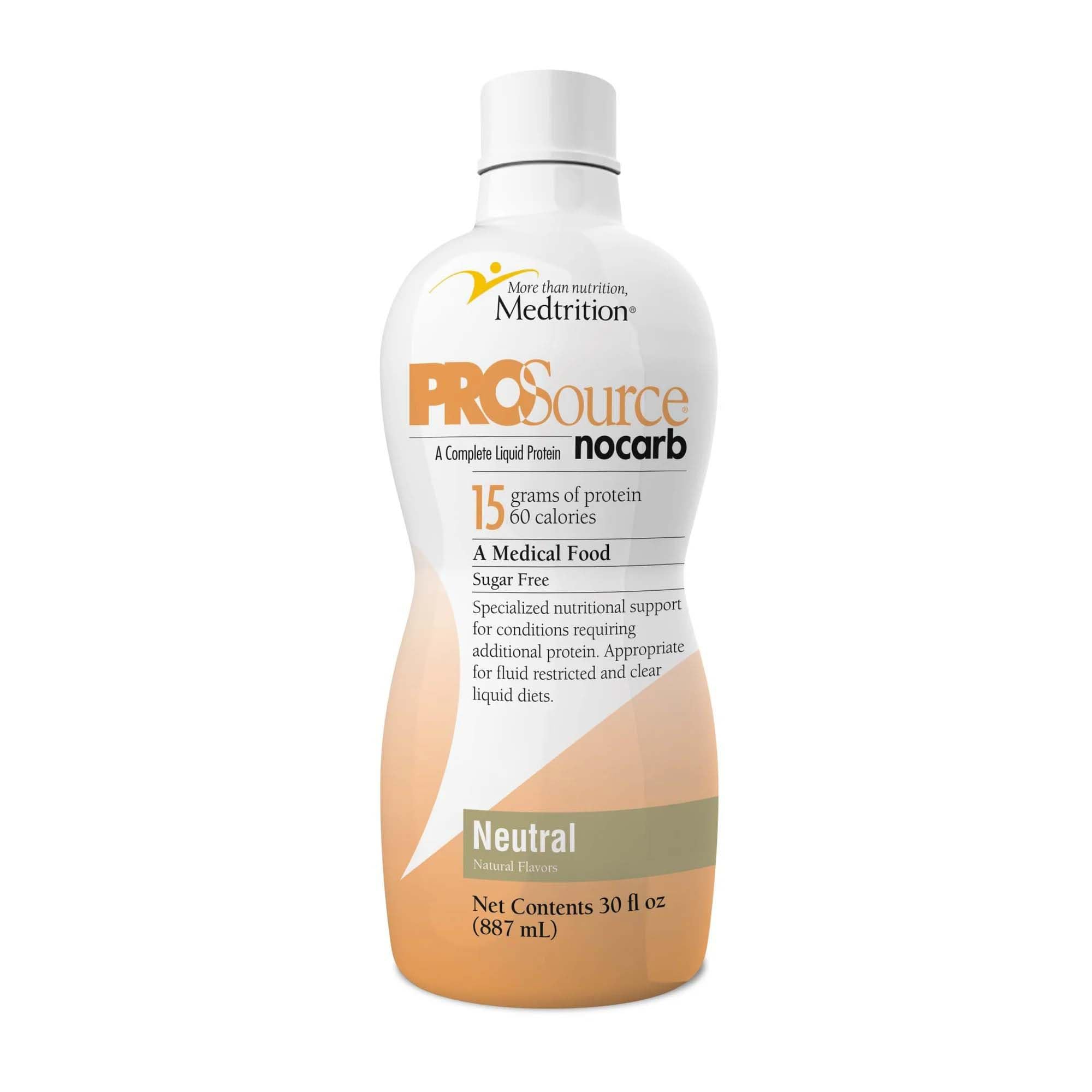 National Nutrition ProSource NoCarb liquid protein bottle for convenient daily protein intake