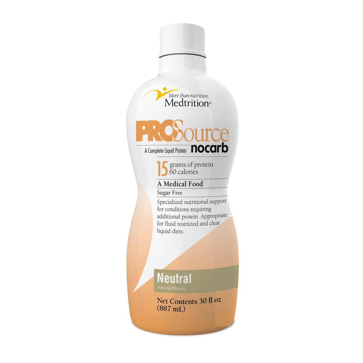 National Nutrition ProSource NoCarb liquid protein bottle for convenient daily protein intake
