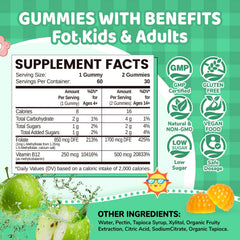 NATISLAND L-Methylfolate Gummies suitable for MTHFR families with simple age-based dosing.