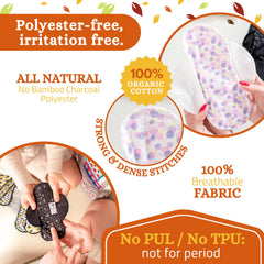 Durable Natissy liner ready to machine wash at high temperature