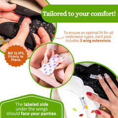 Natissy medium seven-pack panty liners offer reliable daily coverage.