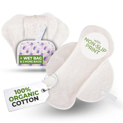 Natissy non-slip panty liner grip stays in place for all-day wear
