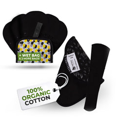 Natissy non-slip print panty liner pack shown for secure daily wear