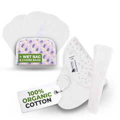 Natissy Non-Slip Panty Liners in use showing secure stay-put fit