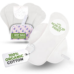 Natissy non-slip print panty liner for secure all-day wear and comfort.