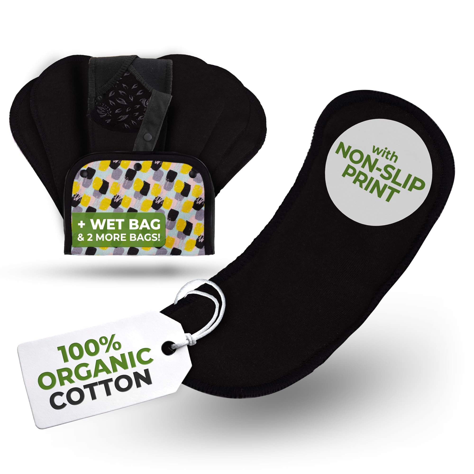 Natissy non-slip wingless panty liner small pack stays securely in place for daily comfort.